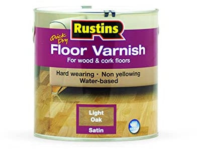 Rustins Floor Varnish Light Oak 2.5L Satin