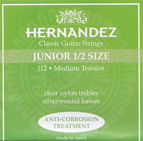 Hernandez Klassikgitarrensaiten Junior J12 1/2 Größe