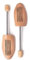 Kaps Quality Wooden Shoe Trees Excellent Moisture Absorption and Drying, Keep Shoes Boots in Shape, 40-41 EUR / 7-8 UK Women / 6-7 UK Men, Beige