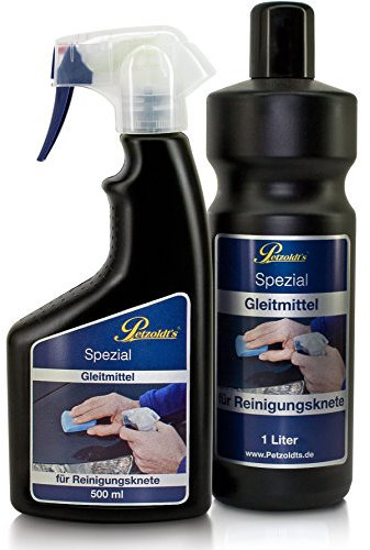 500 ml und 1 Liter Spezial Gleitmittel, für Petzoldts Reinigungsknete, zur sicheren Anwendung
