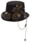 GRACEART Unisex Steampunk Hut Steampunk Zylinder Hut für Männer oder Frauen (DE/NL/SE/PL, Alphanumerisch, M, Style-10)