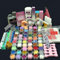 LvDon Ltd Full 60 Acrylic Powder Glitter Liquid Nail Art Kits Set Tip Brush Glue NAK-60A