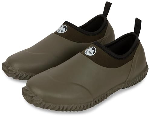Lakeland Active Men's Grasmere Multipurpose Slip On Garden Muck Shoes - Moss Green - 9 UK