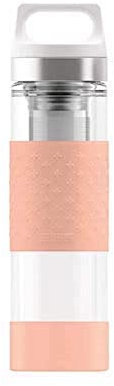 SIGG Hot & Cold One Borraccia Termica (0.5 L), Borraccia Acciaio Privadi Sostanze Nocive, Borraccia Isolante Utilizzabile con Una Mano per Bevande Calde e Fredde, Rosa (Shy Pink)