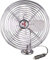 Wehmann Ventilator Jumbo 24V 24 Volt Durchmesser 23 cm 8 komplett aus Metall verchromt