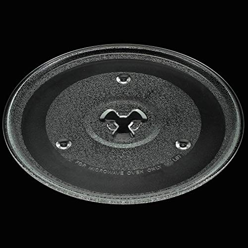 BlueCatELE 10-1/2 inch(270mm) Microwave Turntable Plate Microwave Cooking Tray Compatible for Hamilton Beach 252100500497 HB-P90D23 HB-P90D23A HBP90D23 Emerson P23 Magic Chef MCM990ST