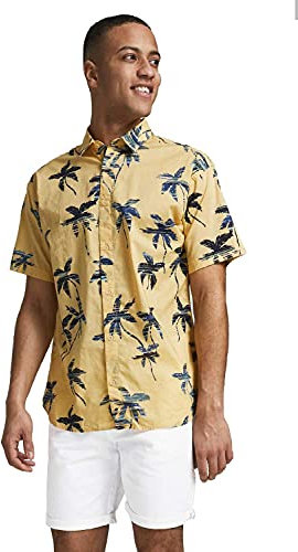 JACK & JONES JJIBOWIE JJSHORTS Solid SA STS Short Chino, Blanc, M Hommes