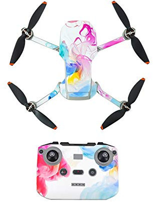 Mavic Mini 2 Aufkleber, PVC Decals für DJI Mavic Mini 2, Schutzfolie Sticker Kontakt Wasserdichter Drone Skin, Präzise Handwerkskunst, Verschleißfeste Materialien, minimalistisches Design