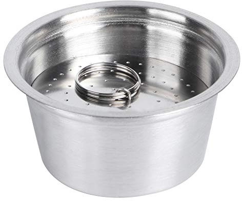 Taza de cápsula de café recargable reutilizable de acero inoxidable apta para cafetera Dolce Gusto compatible con el juego de cápsulas de café Nestle Dolce Gusto(1#)