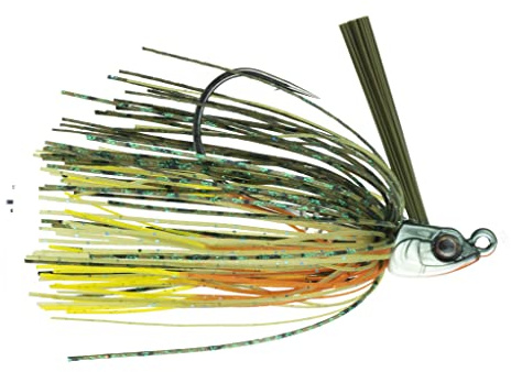 6th Sense – Divine Swim Jig – Bass Fishing – Dock Skipping Swim Jig – Keel-Weighted Belly – Cover Deflecting Design
