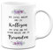 Tassenbrennerei Original Tasse mit Spruch Der Zufall machte uns zu Kollegen - Kaffeetasse als Geschenk für Kollegin (Weiß)