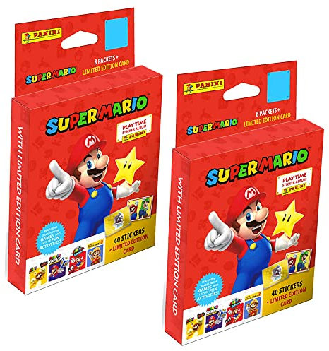 Panini Super Mario Sticker - Play Time (2023) - 2 Blister Sammelsticker