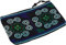 GURU SHOP Geldbeutel/Kosmetiktäschchen mit Folklore Stickerei - Blau, Herren/Damen, Baumwolle, Size:One Size, 9x14x1 cm, Kleine Taschen für Kosmetik, Schreibzeug, Mehr