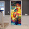 3D Musik Note 80 X 200 Cm Türtapete Selbstklebend Türposter Vinyl Entfernbar Türaufkleber Aufkleber Zuhause Dekor - Kinderzimmer Küche Wohnzimmer Schlafzimmer Arbeitszimmer Bürotür Fotos