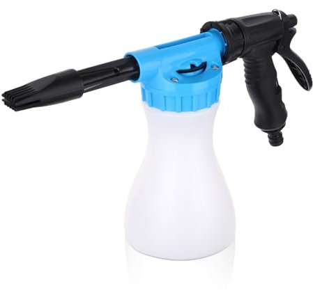 GALAXYER Snow Foam Gun Sprayer, 900ml Adjustable Car Cleaning Lance, Universal Garden Hose Fit, Foam Sprayer for Car & House Washing