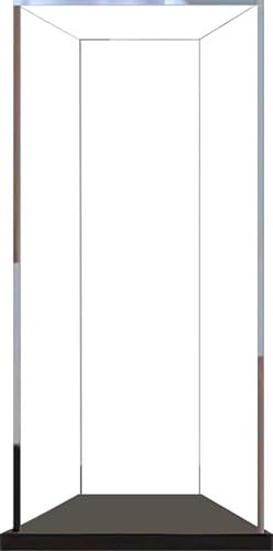 Acryl Display Box Kompatibel mit LG 21042 Architecture Freiheitsstatue, Staubdichte Vitrine für Modelle Sammlerstücke (Nur Vitrine, Ohne Modell Set) 20x20x50cm 3MM
