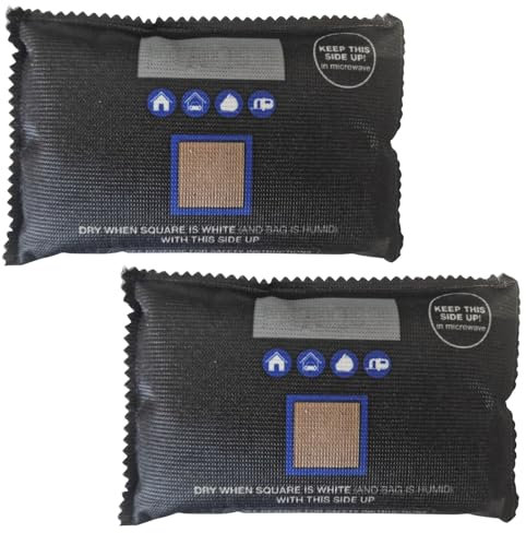 2 x Granulat 400gm Super-Silica-Gel Vanorell Raumentfeuchter Luftentfeuchter reduziert Schimmel & Gerüche nachfüllbar Feuchtigkeitskiller