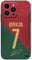 EZB Legend Football Player Themed iPhone Phone Case | Flexible Silicone Cover, Shock Absorbent (Ronaldo, iPhone 14)