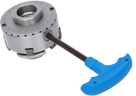 3.75 4 Backenfutter Drechselfutter, Woodworking Scroll Chuck, für M33 Drechselbank Drechselmesser Selbstzentrierend Backenfutter