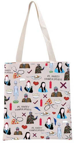 PYOUL Alien TV Show inspiriertes Geschenk This Is B*llshit Tragetasche American Science Fiction Liebhaber Handtasche Alien UFO Merch, Dies ist eine B*llshit Tragetasche, medium