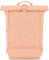 Johnny Urban Rucksack Damen & Herren Orange - Allen Medium - Rolltop Mit Laptopfach für Uni Fahrrad Business - 15L - Nachhaltig - Wasserabweisend