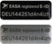 Flying Drone – e-ID Drohnen-Kennzeichen 20x8 mm für DJI NEO & DJI weitere Modelle | Feuerfeste Drohnen Plakette | In Schwarz oder Silber | Aluminium-Plakette mit EASA-Vogelsymbol