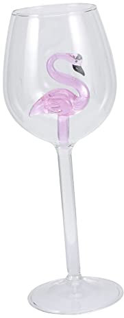 LALADEFIEE Flamingo Tasse Hohe Cocktail Glas Einzigartige Trinkglas Für Hochzeit Party