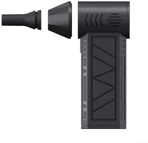 Potente ventilatore portatile senza fili, ventilatore portatile alimentato turbo, super ventilatore da 130.000 giri/min