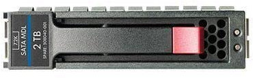 HP 2TB 7.2K 3G MDL LFF SATA HDD Hard Drive - 611816-B21 - (No Caddy Label) (Renewed)