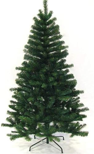 FLORALCRAFT® 5ft Classic Realistic Artificial Christmas Tree with Metal Stand - 550 Tips, Lush Full-Bodied Spruce Look, Easy Assembly