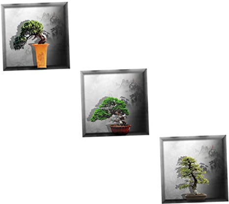 OSALADI 3stücke Wandaufkleber Wandtattoos Wasserfeste Tapeten Wandbilder Treppenaufkleber Selbstklebende Simulation Dekorative Wanddekoration