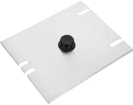 Holibanna Couvercle De Rechange En Acier Inoxydable Pour Friteuse Électrique, Couvercle Anti-éclaboussures Adapté Au Panier De Friteuse, Accessoire De Protection Solide Cuisine