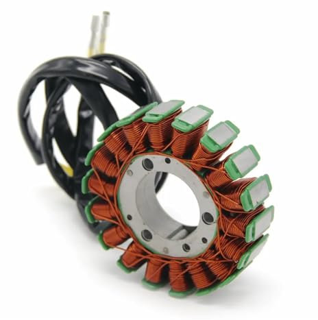 wYLGEK 12V Motorrad Lichtmaschine Stator Spule Fit for GS550E GS550L GS550M GS550T GS650E GS650G GS750 GS750E 31401-47030 31401-47020 ersatz Teile