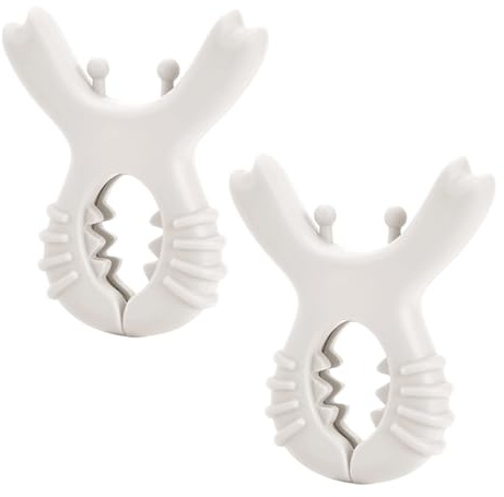 Spoon Rest, 2PCS Crab Silicone Pot Clip Rests, Steam Releaser, Anti Scalding Spatula Holders for Chopstick Saucepan Lid Kitchen Utensil