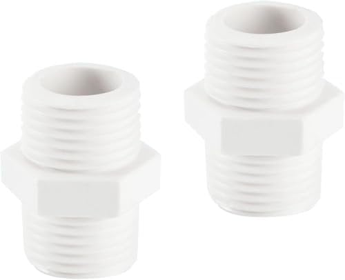 Plastic Washing Machine & Dishwasher Inlet Hose Connector – Durable Water Hose Adapter, Leak-Proof Design, Universal Fit