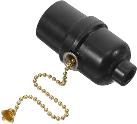 ABOOFAN Con Portalampada Vintage Metallo Per Illuminazione Domestici Facile Da Installare e Compatibile Con Vari Lampadari e Lampade Da