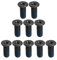 JINTAI Juego de 10 tornillos de base para Lenovo 100e Chromebook 81ER 100e Chromebook 2ª generación 81MA 100e Chromebook 2ª generación 81MA 100e Chromebook 2ª generación AST 82CD negro (juego de 10