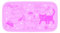 cat lunch box pink coming (japan import)