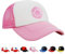 PopCrew Jungs Gestickte Team-Trainer-Hut für Anime Cosplay, Trucker, Snapback Cap Einheitsgröße Rosa