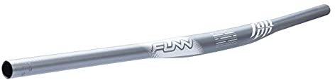 Funn Full On Riser Lenker, Klemme 31.8mm, Breite 810mm, Rise 7mm (Grau) | AL6061 dreifach konifiziert, wenig Backsweep, sandgestrahlt eloxiert, für Trail, Enduro, MTB, BMX und Straße