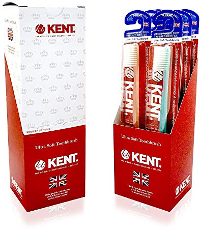 Kart Classic Zahnbürste, mittelgroß, extra weich, für empfindliche Zähne und Zahnfleisch, für Erwachsene und Jugendliche – (Set von 6)