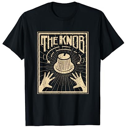 witziges Knob für Synthesizer-Player T-Shirt