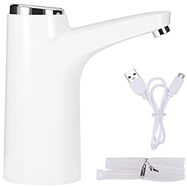 TIEMORE Dispensador De Agua, Bomba De Agua Potable Eléctrica, Bomba De Botella De Agua Eléctrica, Dispensador De Agua Eléctrico Automático, Bomba Dispensadora De Agua Recargable Inalámbrica USB
