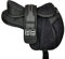 Wonderwish Treeless Bareback Sattel English Horse Sattel Synthetic Jumping Allzwecksattel (schwarz, 38,1 cm)