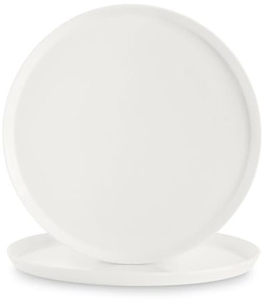 SPRINGLANE Servierplatte Svea 2er-Set, Ø 33 cm, New Bone China, skandinavisches Design