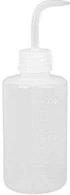 DIYWORK Arrosoir pour plantes succulentes et fleurs avec buse longue, bouteille compressible en plastique transparent (250 ml)