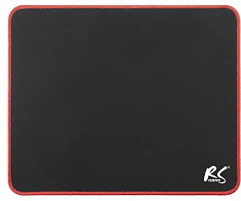 NanoRS RS703 Tapis de Souris de Jeu avec Dessous en Caoutchouc antidérapant 30 x 25 cm Tapis de Souris antidérapant (300 x 250 x 3 mm)