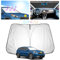 CDEFG Compatible con Kia Niro SG2 EV 2016-2024 2025 Parasol Coche Delantero Parabrisas Protector Plegable con Gran Pantalla Anti UV Rayos Mejor Fresco-Parasol Niro Accesorios
