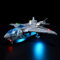 BRIKSMAX Kit d’éclairage à LED pour Lego Marvel Le Quinjet des Avengers - Compatible with Lego 76248 Blocs de Construction Modèle- Pas inclure l’Ensemble Lego