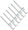 560mm Brick Laying Sliding Profile Clamp Holder Fastener Corner Wall Clamps 6pc